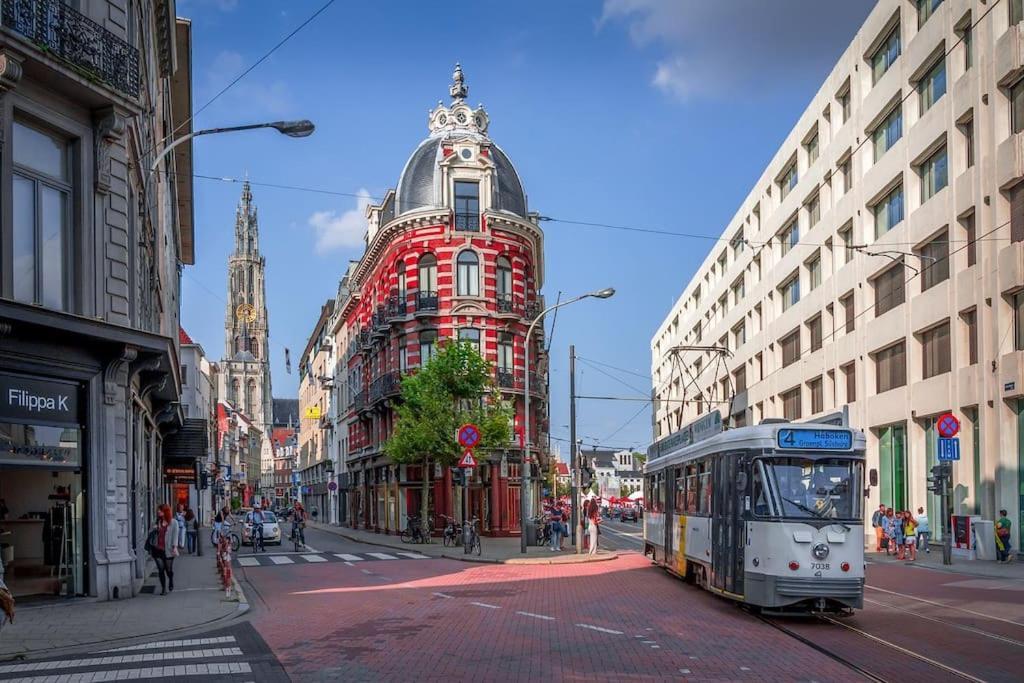 Mubi-Stay - Appartement Chalereux Au Centre Ville D'Anvers Eksteriør billede